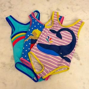 Mini Boden Fun Appliqué Bathing Suit Bundle